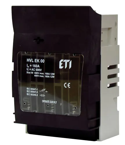 Fuse switch disconnector HVL-P EK 00 3p M8 001701260