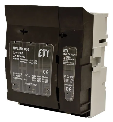 Fuse switch disconnector HVL EK 000 4p M8 001701420