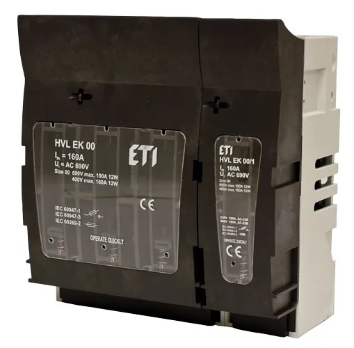 Fuse switch disconnector HVL EK 00 4p M8 001701430