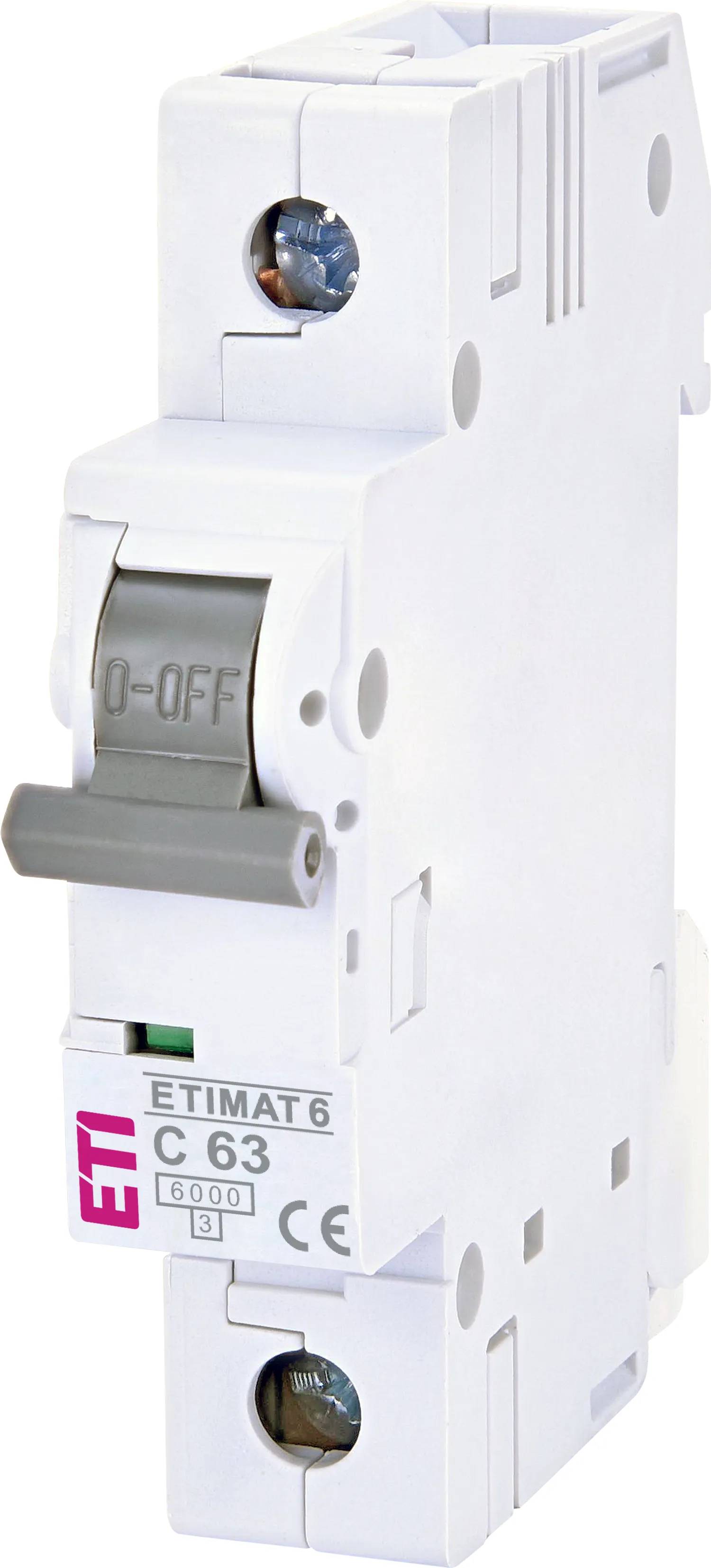 Miniature circuit breaker ETIMAT 6 1p C63 002141522