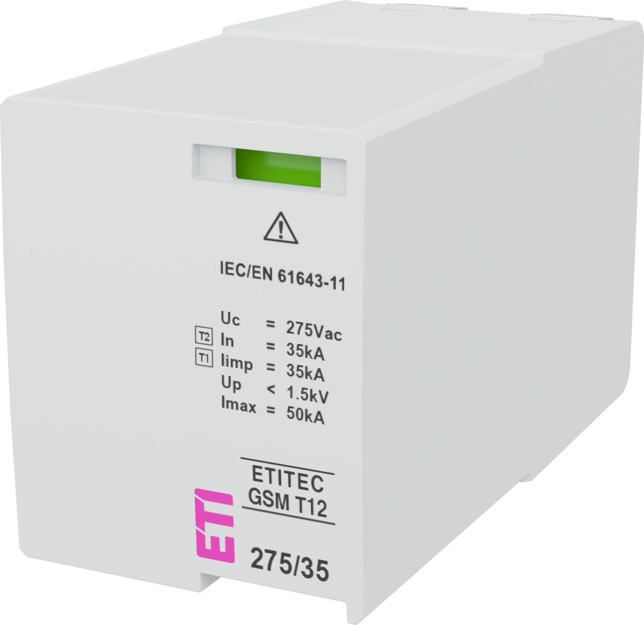 Surge arrester MOD. GSM T12 275/35 002440718