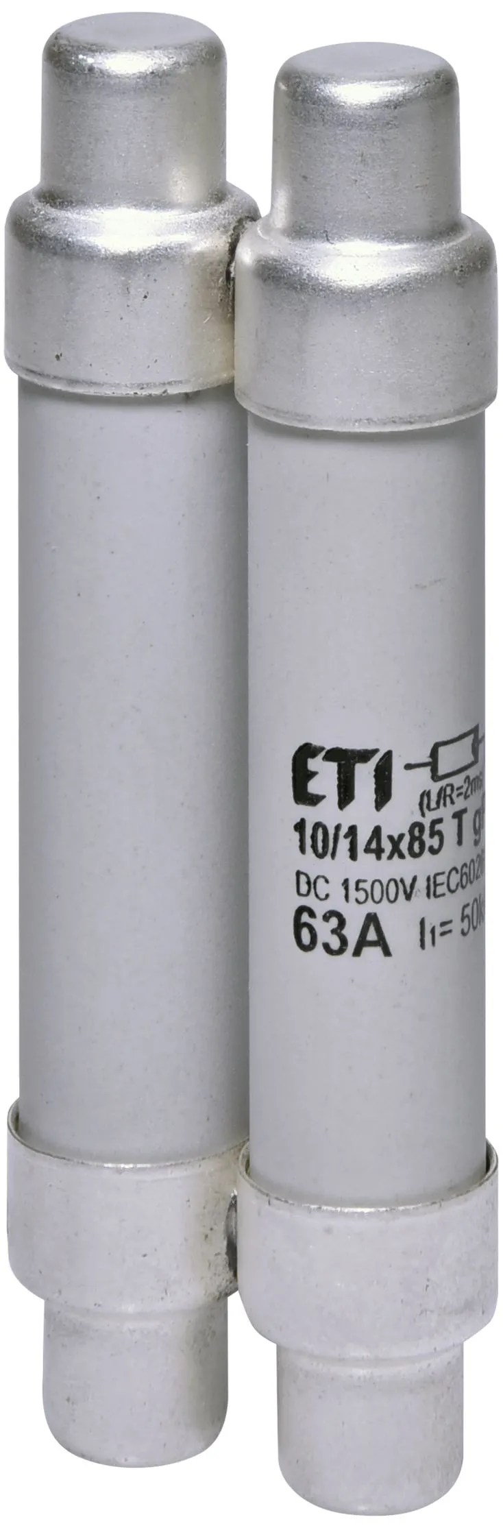Fuse link CH 10/14x85 T gPV 63A/1500V 002626241