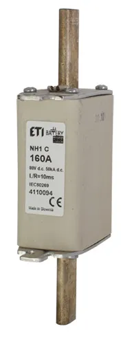 Fuse link NH1C gBat 125A/80V DC 004110093