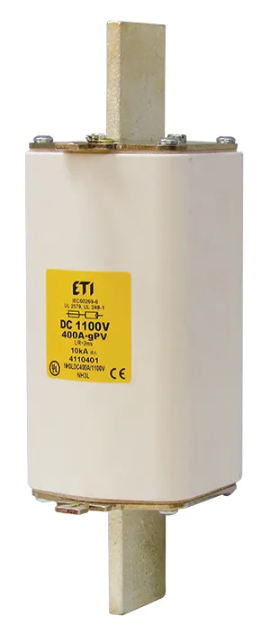 Fuse link NHS2XL gPV 250A/1100V DC UL 004110479