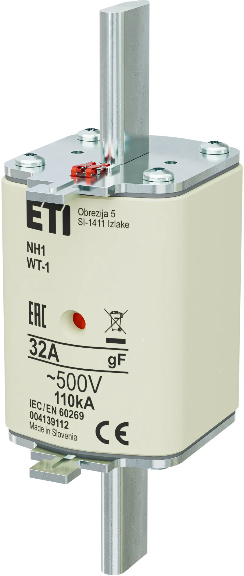 Fuse link NH1 gF 32A/500V 004139112