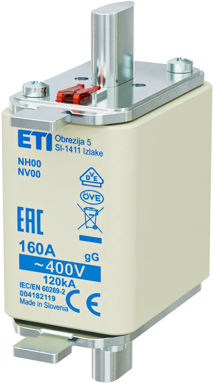 Fuse link NH00 gG 160A/400V korr. 004182119