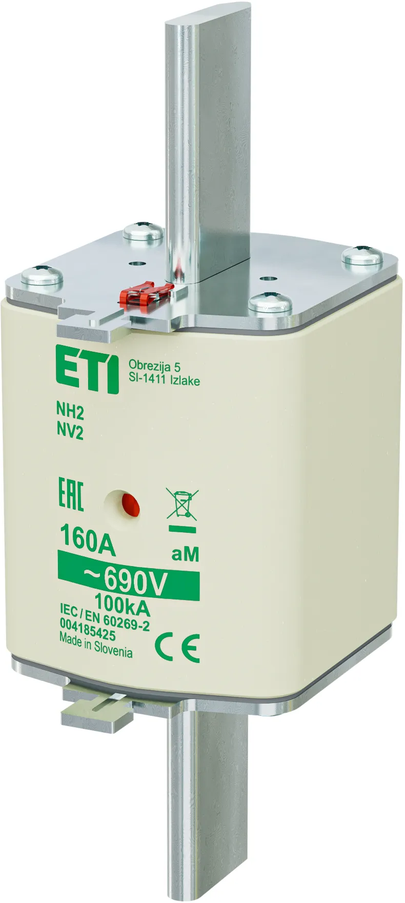 Fuse link NH2 aM 160A/690V 004185425