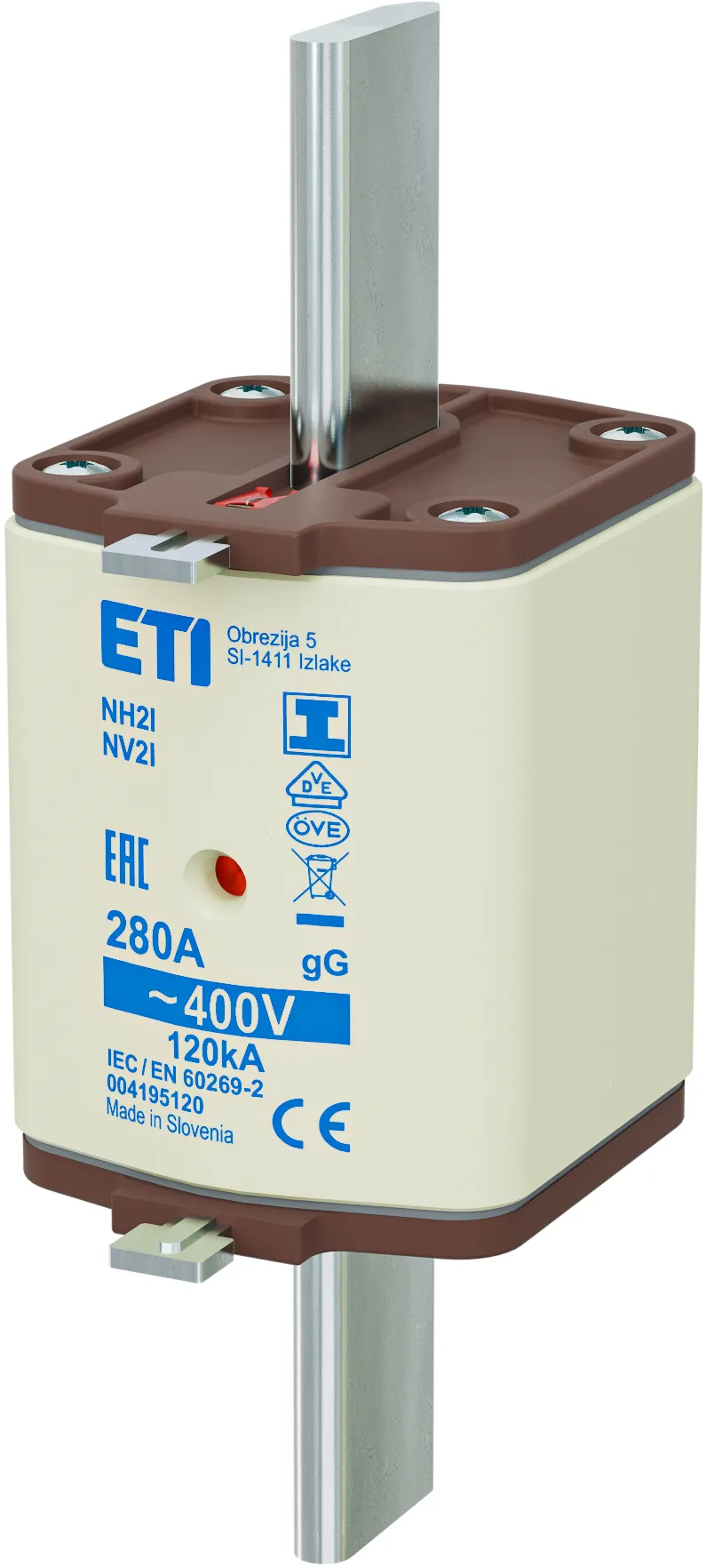 Fuse link NH2/I gG 280A/400V 004195120