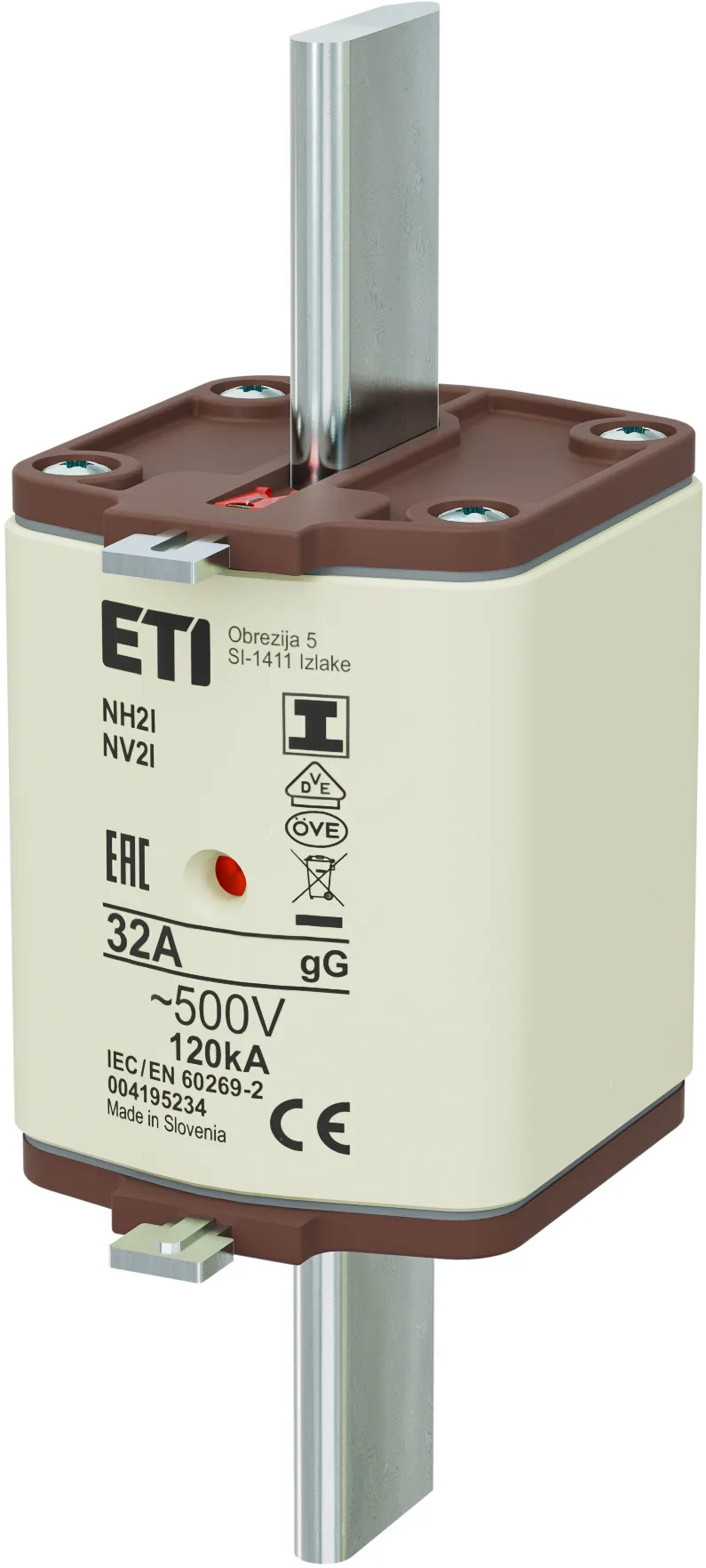 Fuse link NH2/I gG 32A/500V 004195234