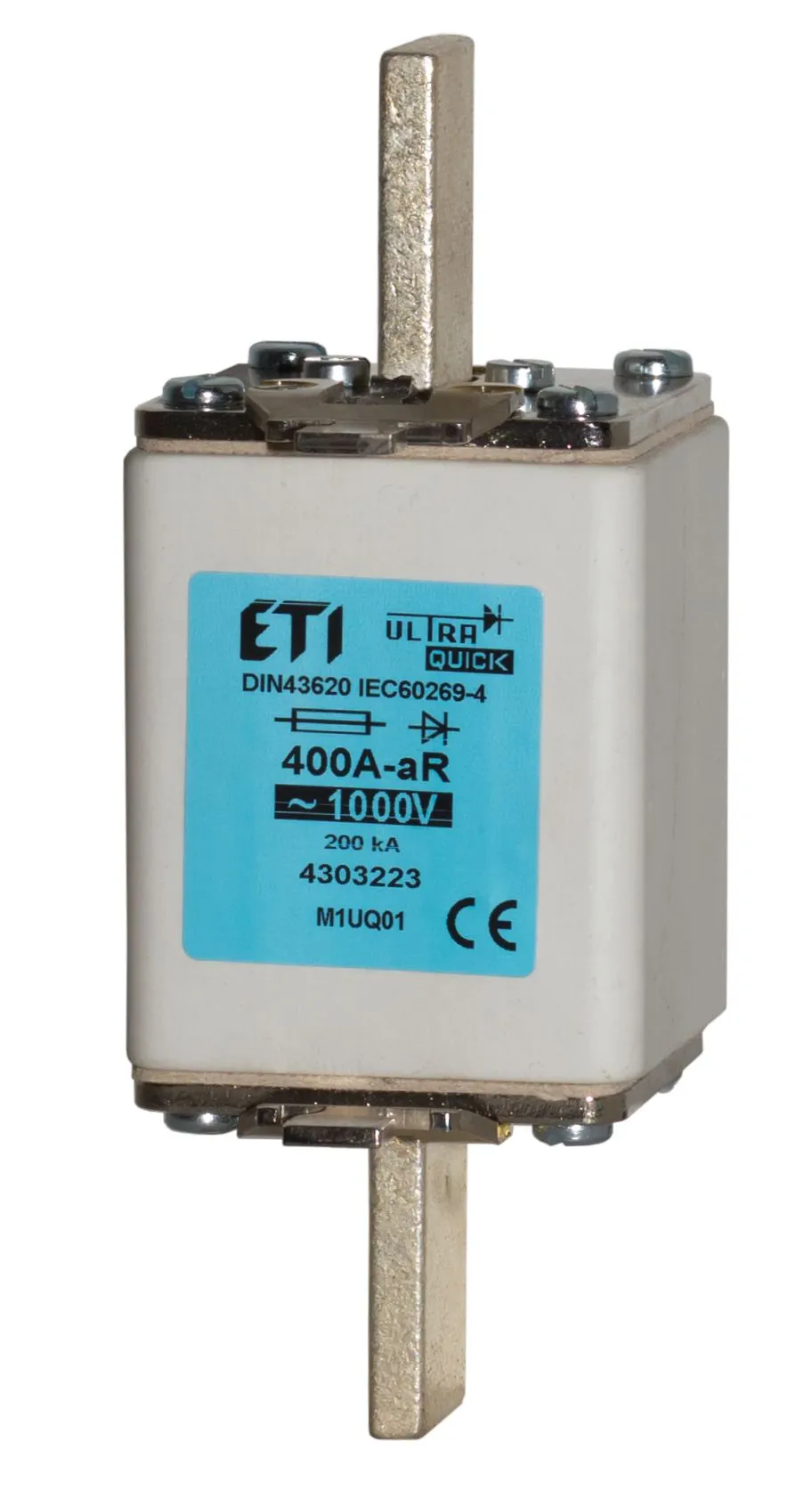 Fuse link NH1 UQ01 aR 63A/1000V 004303212